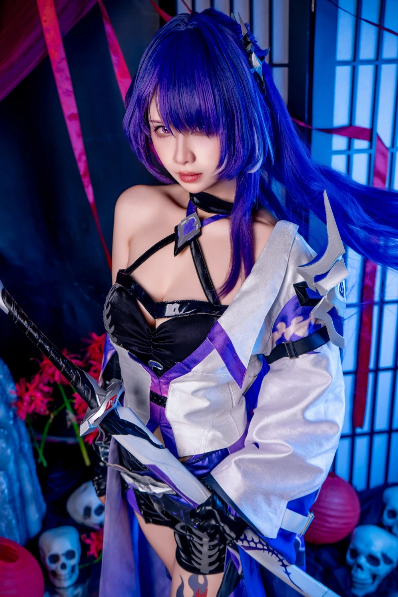 Pyoncos ピオン cosplay Acheron HonkaiStar Rail 6-lusbabe-net