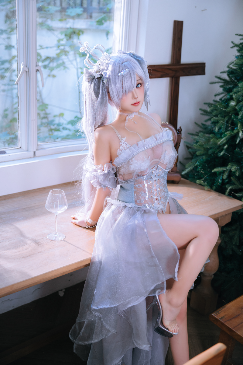 Rinaijiao 日奈娇 cosplay Cinderella NIKKE 10-lusbabe-net