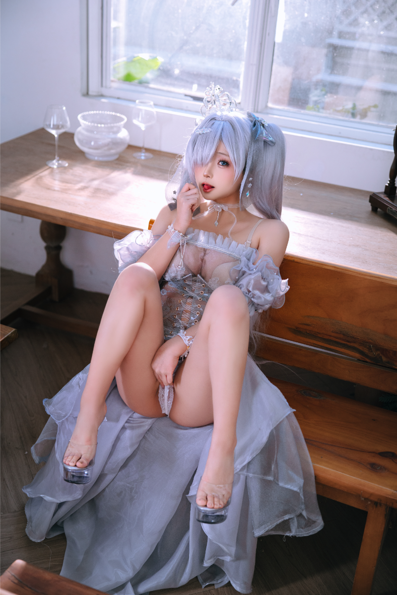 Rinaijiao 日奈娇 cosplay Cinderella NIKKE 25-lusbabe-net