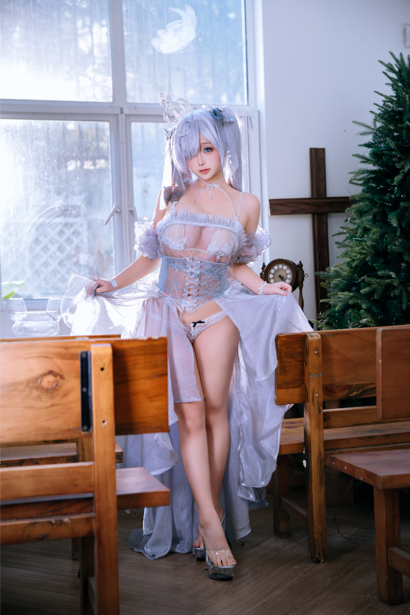 Rinaijiao 日奈娇 cosplay Cinderella NIKKE 8-lusbabe-net