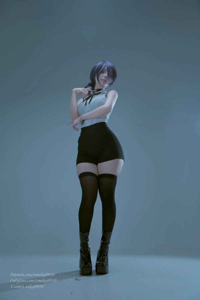 Umeko J cosplay Reze Chainsaw Man 11-lusbabe-net