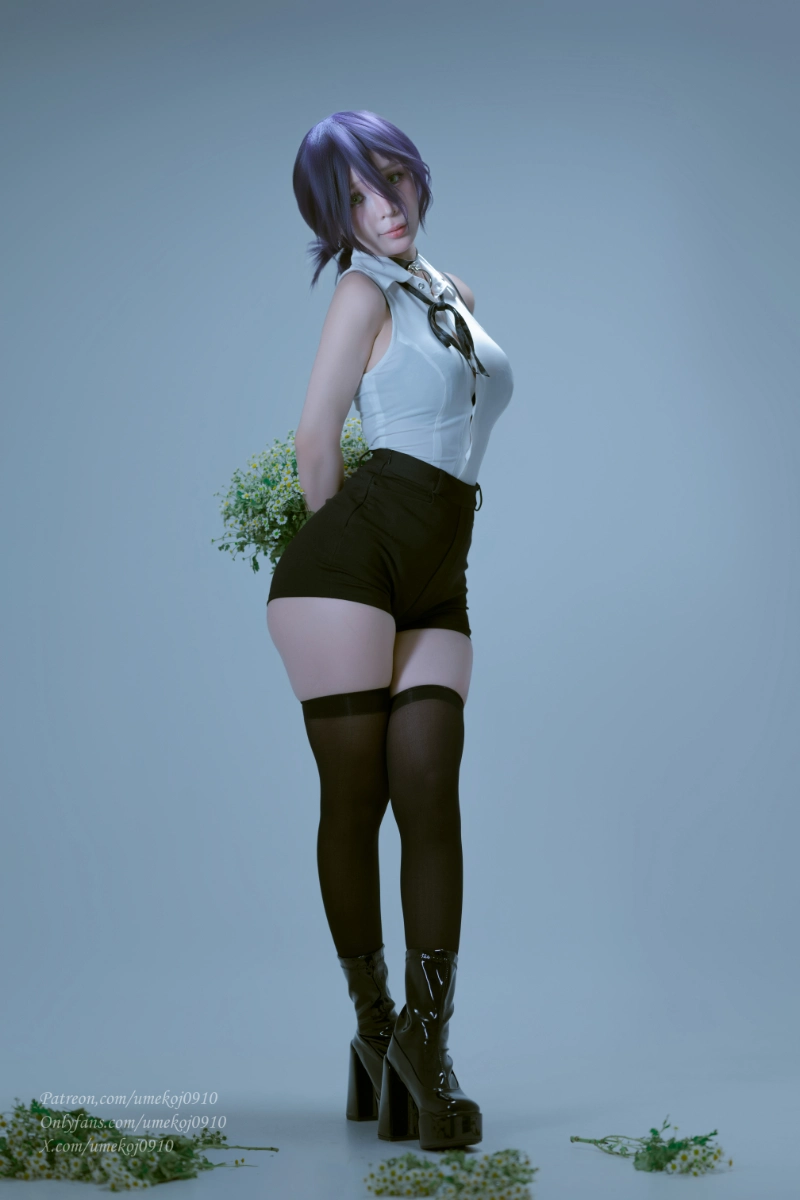 Umeko J cosplay Reze Chainsaw Man 3-lusbabe-net