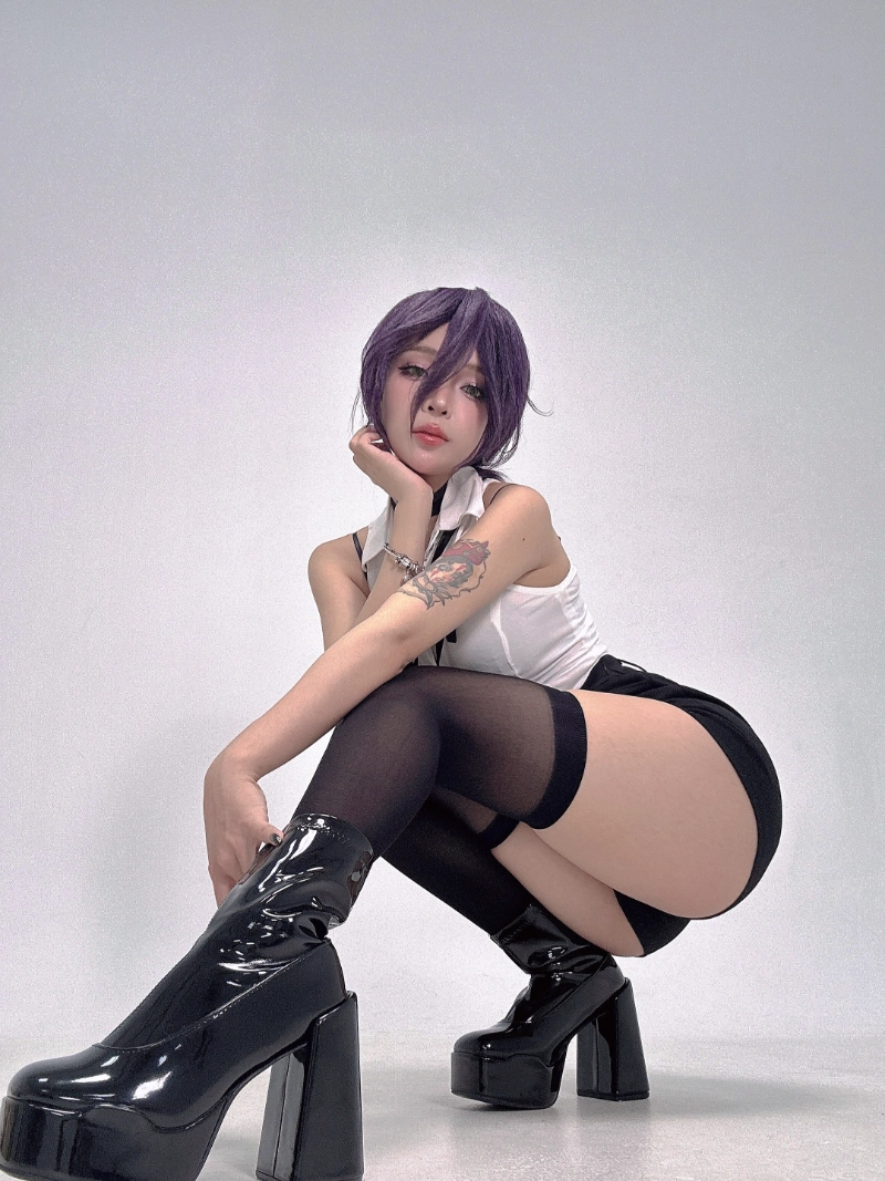 Umeko J cosplay Reze Chainsaw Man 83-lusbabe-net