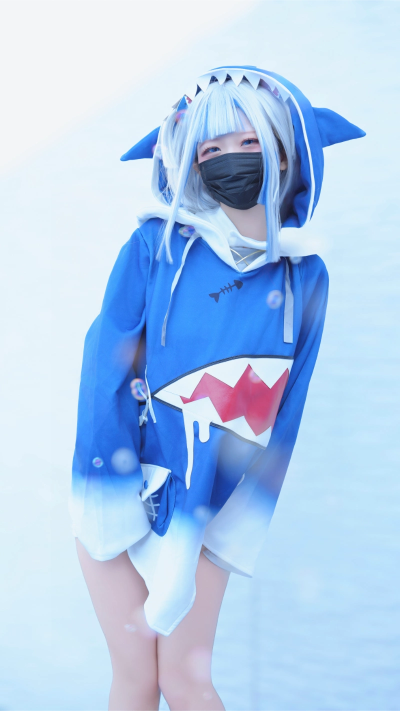 はむすけ hamham sk cosplay Gawr Gura Hololive 5-lusbabe-net