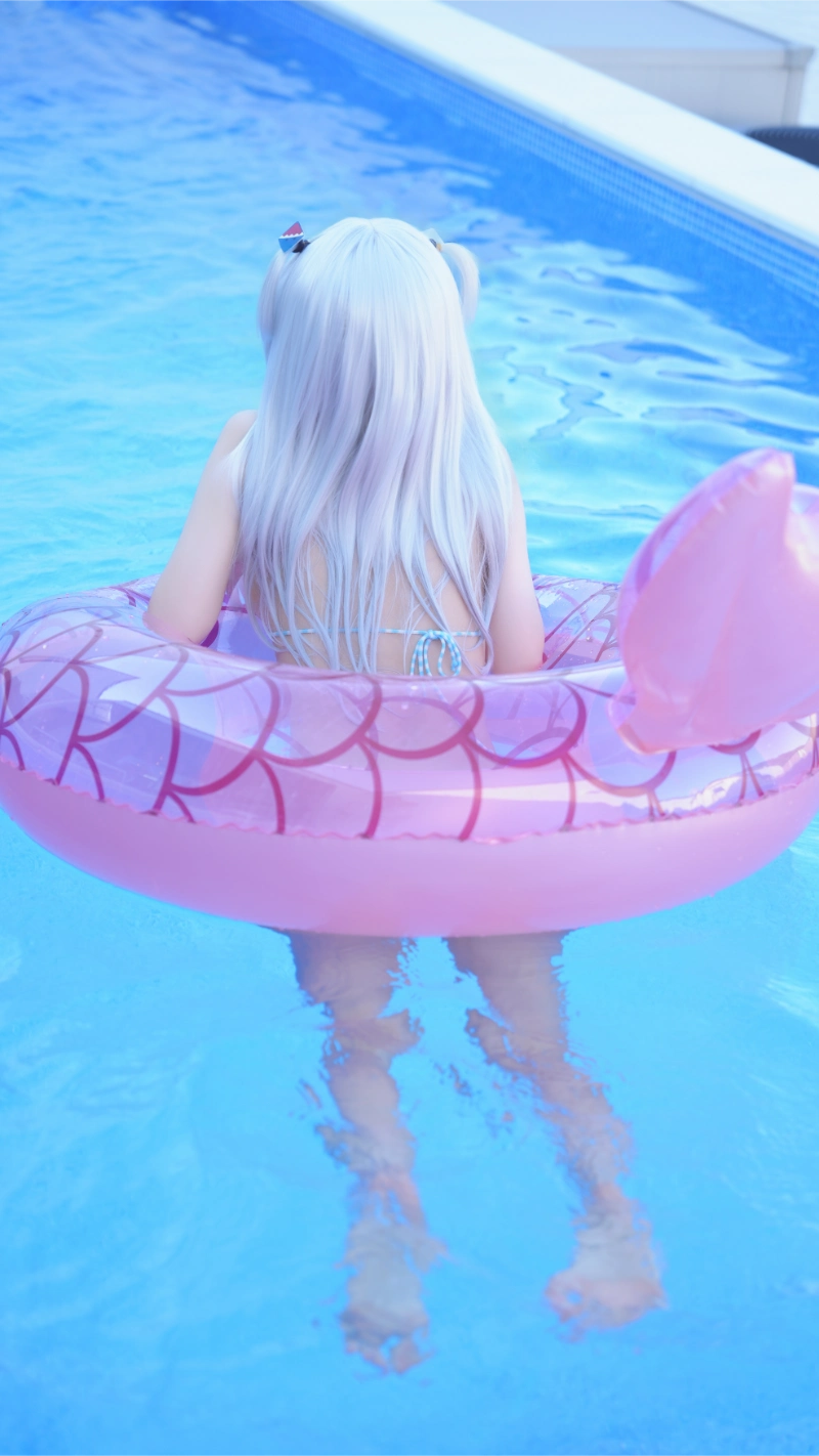 はむすけ hamham sk cosplay Gawr Gura Hololive 79-lusbabe-net