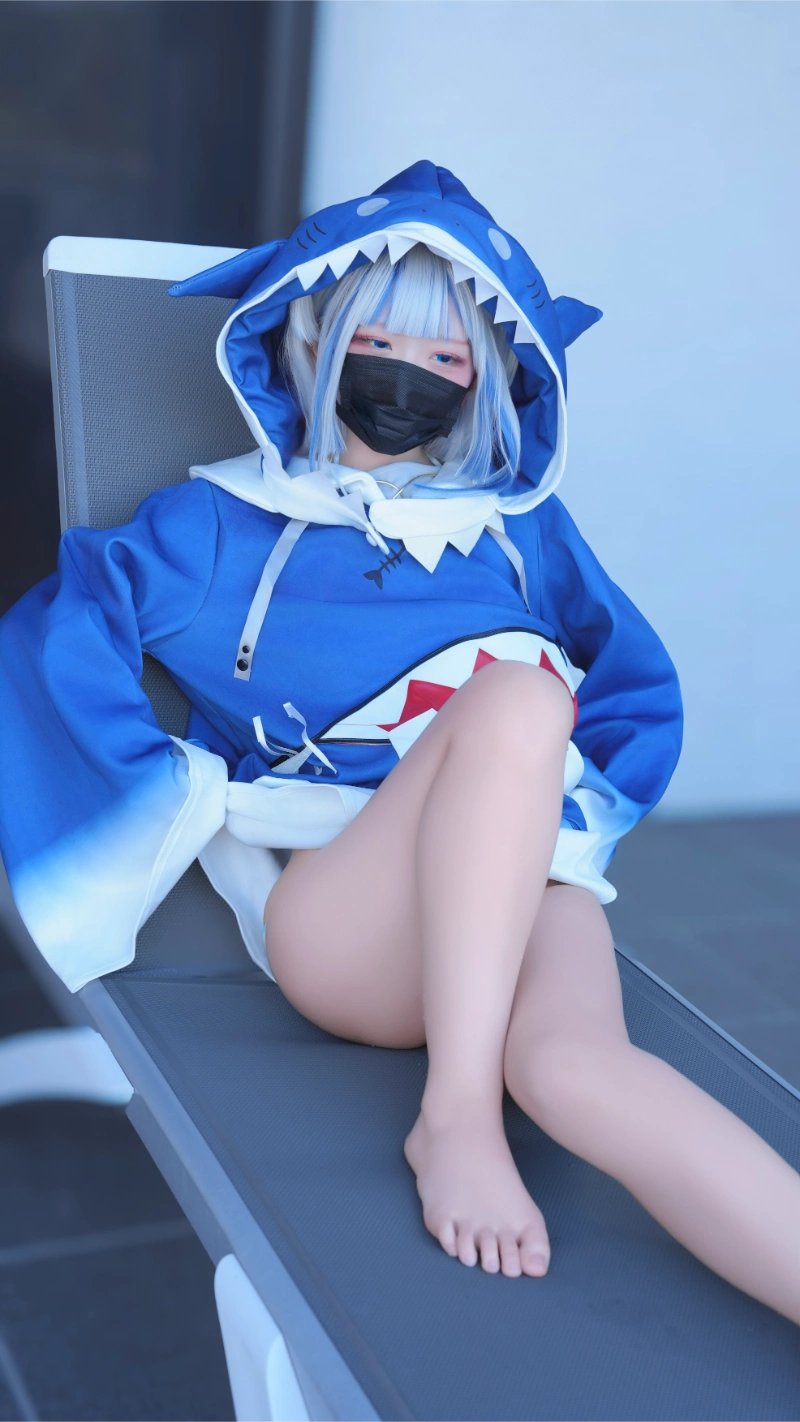 はむすけ hamham sk cosplay Gawr Gura Hololive 81-lusbabe-net