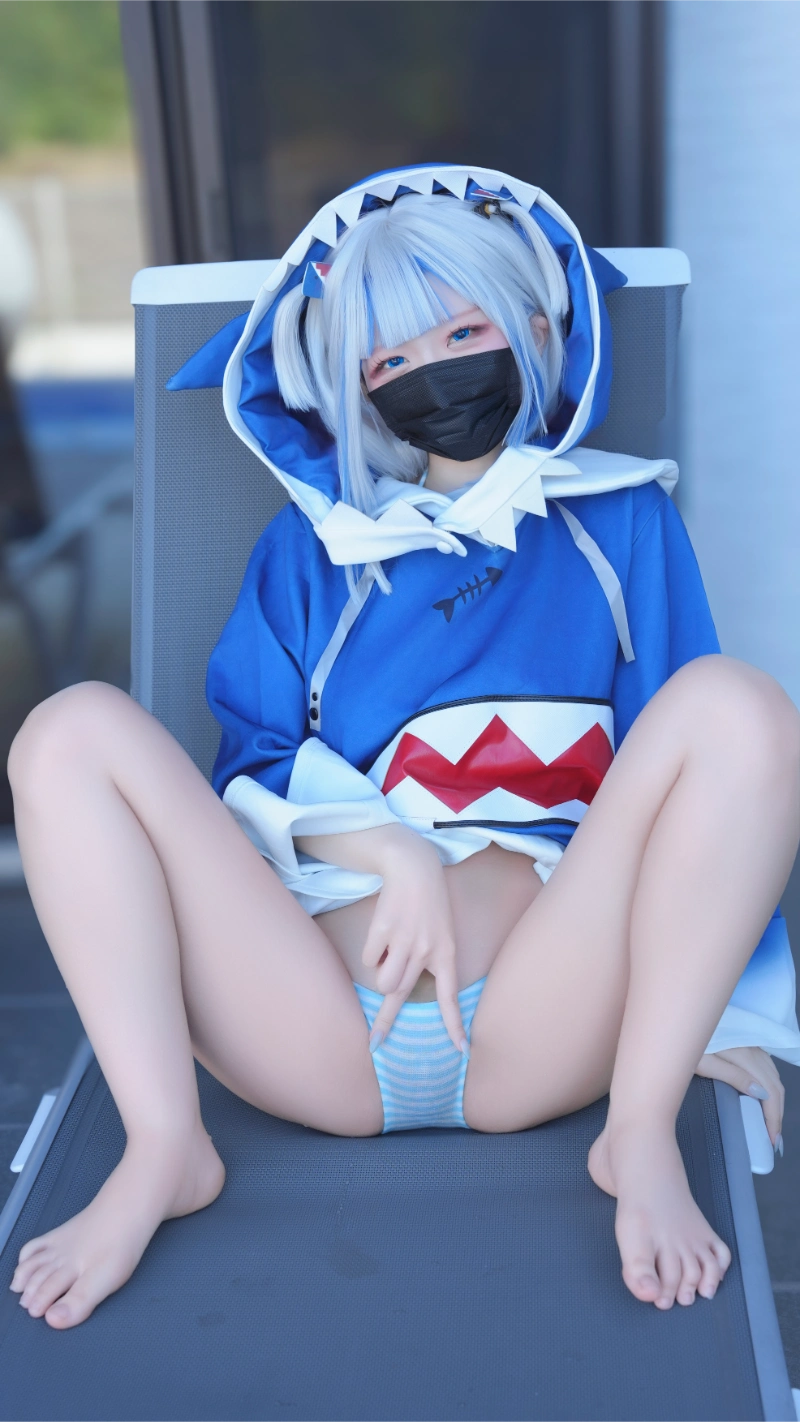 はむすけ hamham sk cosplay Gawr Gura Hololive 86-lusbabe-net