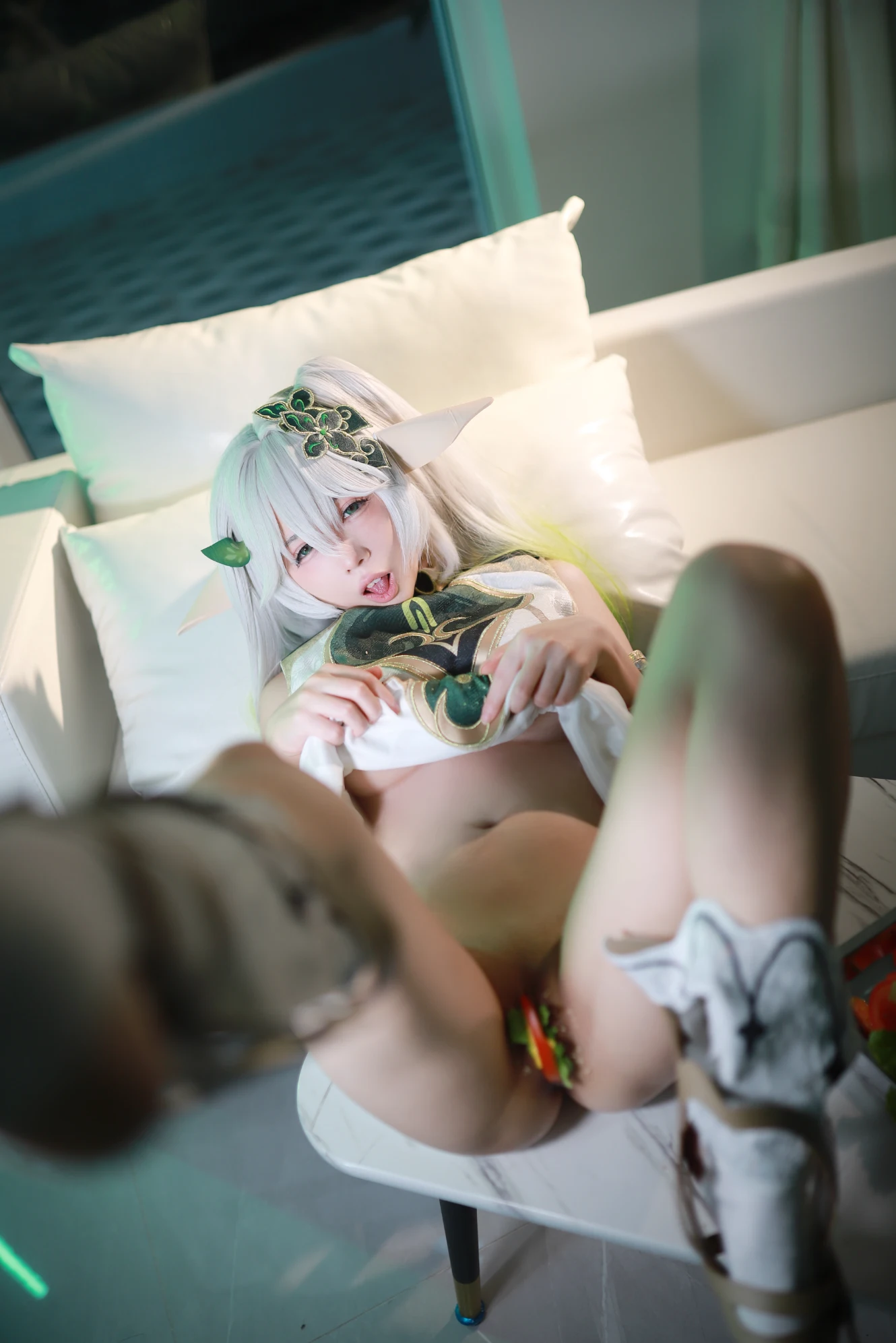 上杉绘梨落 Uesugi hui Nashi Ochi cosplay Nahida Genshin Impact 13-lusbabe-net