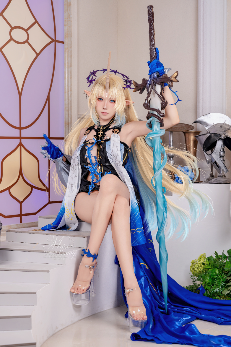 咬一口兔娘ovo Yaokoututu cosplay Fleurdelys Wuthering Waves 19-lusbabe-net