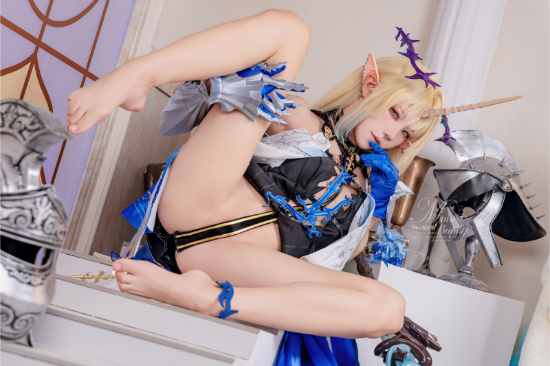 咬一口兔娘ovo Yaokoututu cosplay Fleurdelys Wuthering Waves 24-lusbabe-net