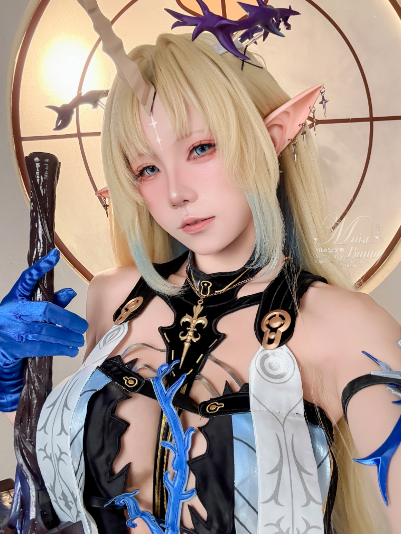 咬一口兔娘ovo Yaokoututu cosplay Fleurdelys Wuthering Waves 89-lusbabe-net