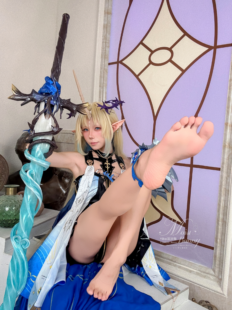 咬一口兔娘ovo Yaokoututu cosplay Fleurdelys Wuthering Waves 90-lusbabe-net