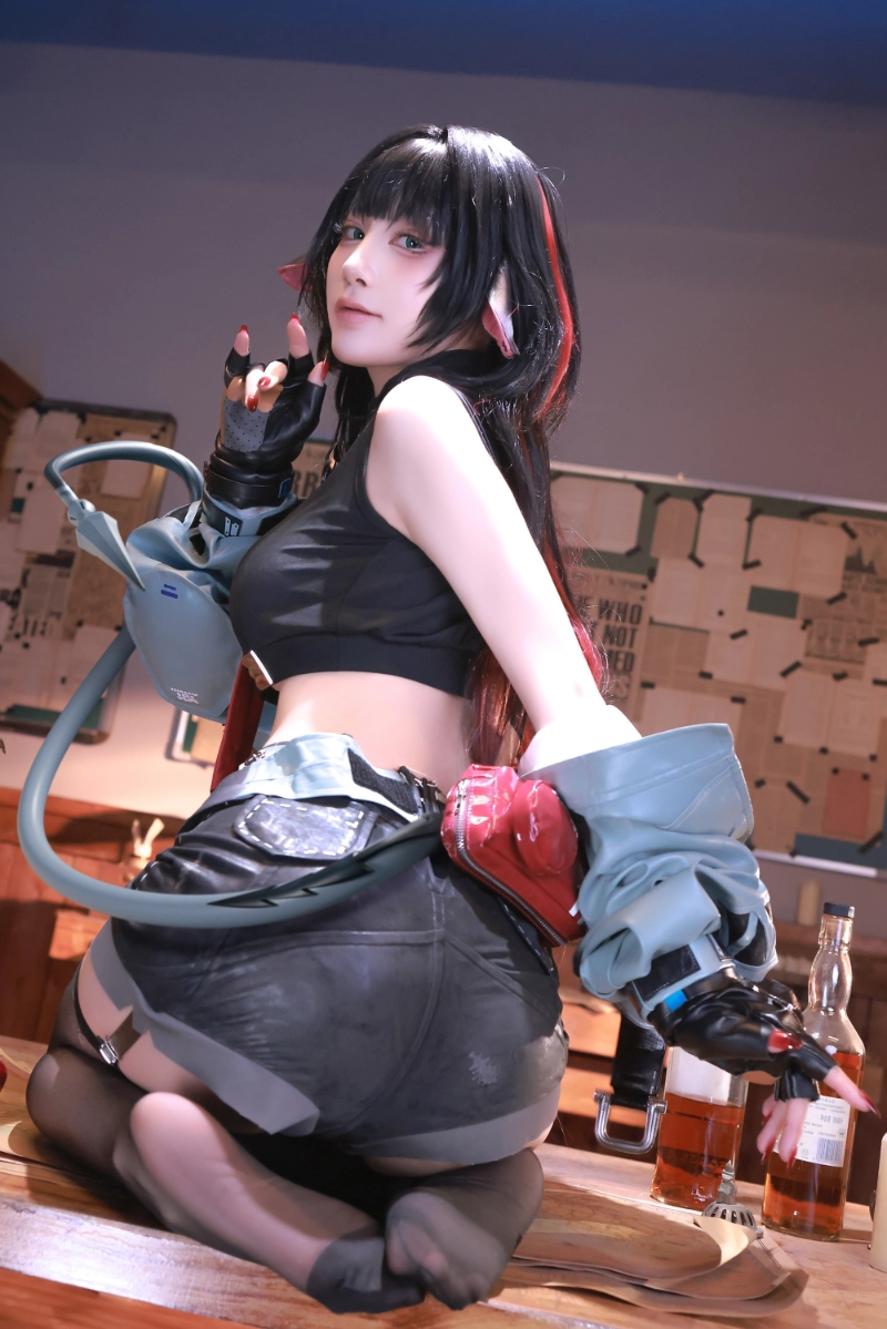 水淼Aqua cosplay Jane Doe Zenless Zone Zero 16-lusbabe-net