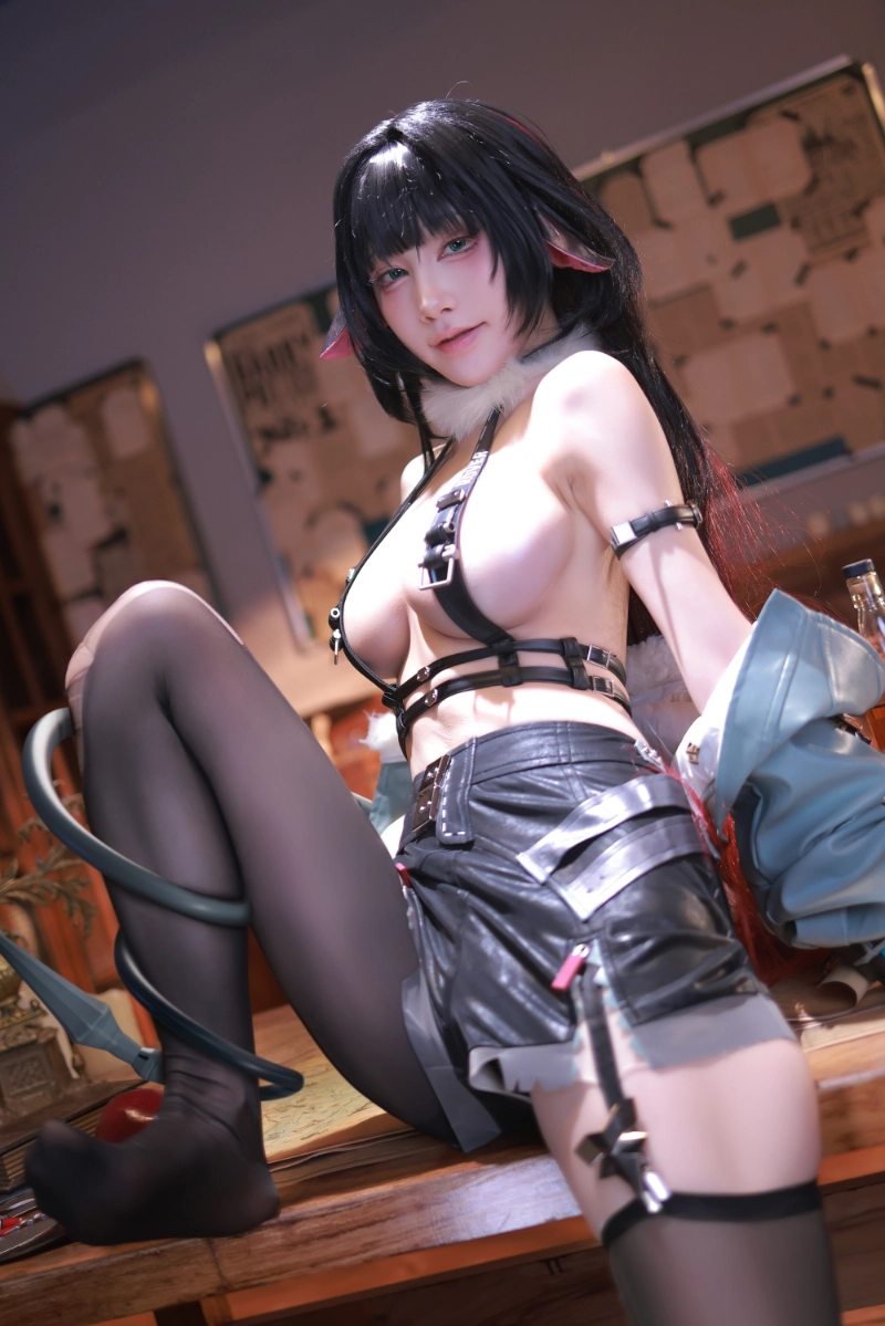 水淼Aqua cosplay Jane Doe Zenless Zone Zero 18-lusbabe-net