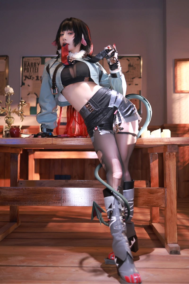 水淼Aqua cosplay Jane Doe Zenless Zone Zero 3-lusbabe-net