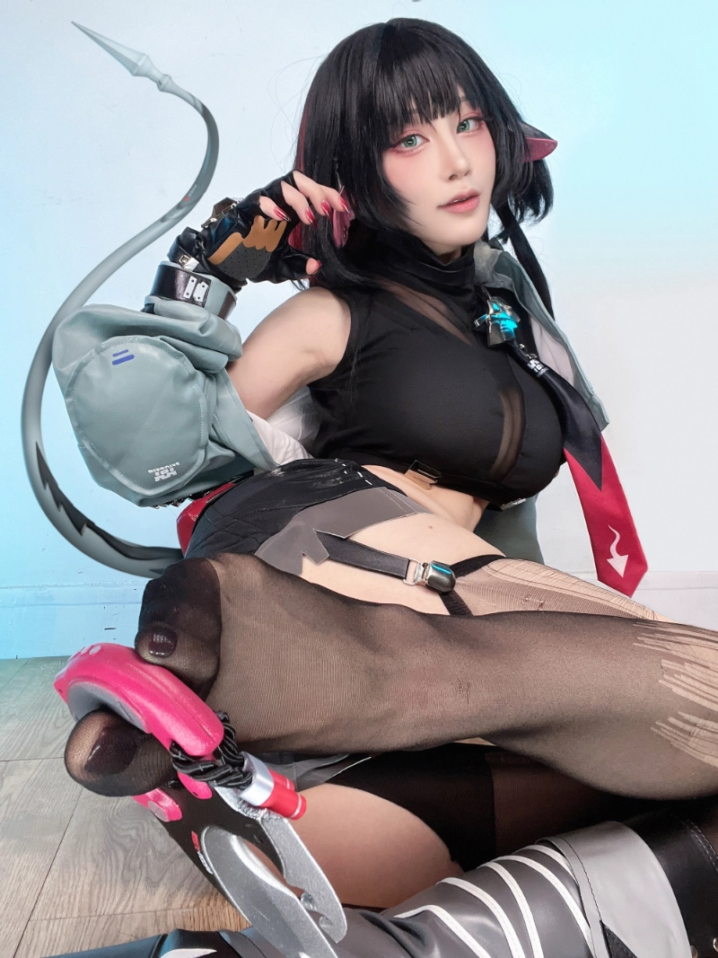 水淼Aqua cosplay Jane Doe Zenless Zone Zero 73-lusbabe-net