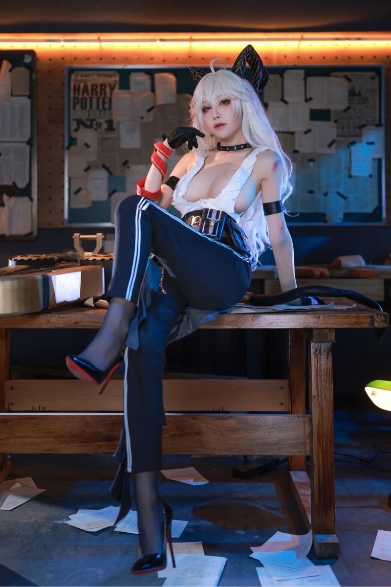 水淼Aqua cosplay Zani Wuthering Waves 18-lusbabe-net