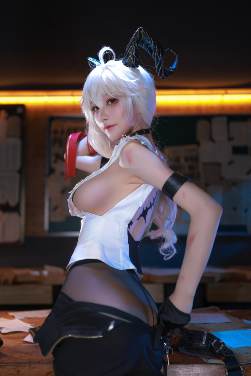 水淼Aqua cosplay Zani Wuthering Waves 30-lusbabe-net