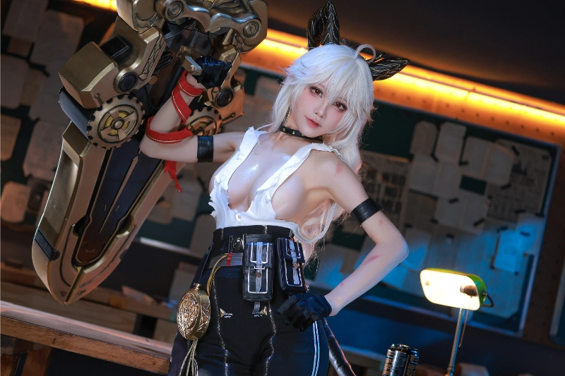 水淼Aqua cosplay Zani Wuthering Waves 6-lusbabe-net