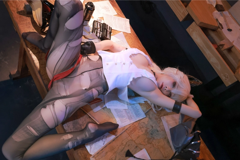 水淼Aqua cosplay Zani Wuthering Waves 60-lusbabe-net