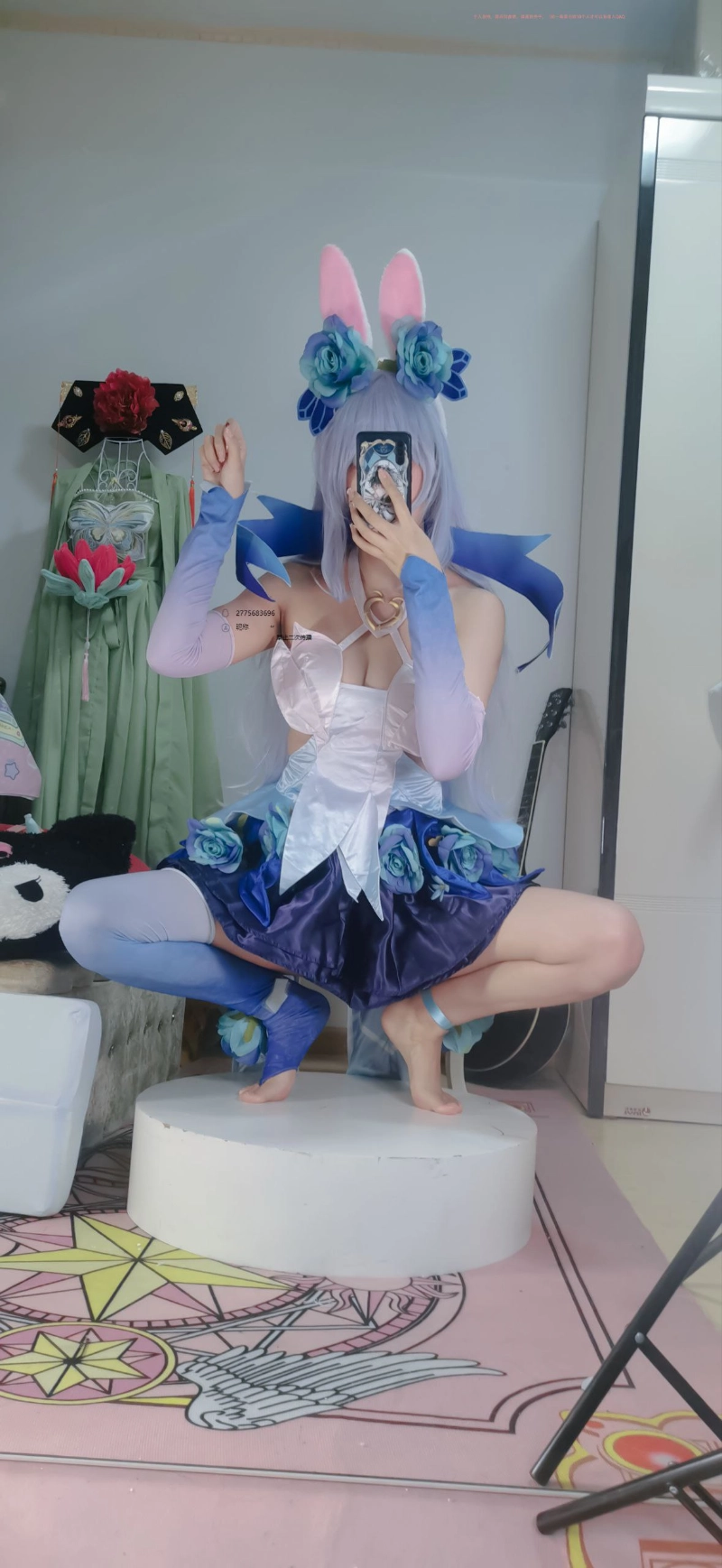 沐沐酱 Mumujiang cosplay Gongsun Li King of Glory 1-lusbabe-net