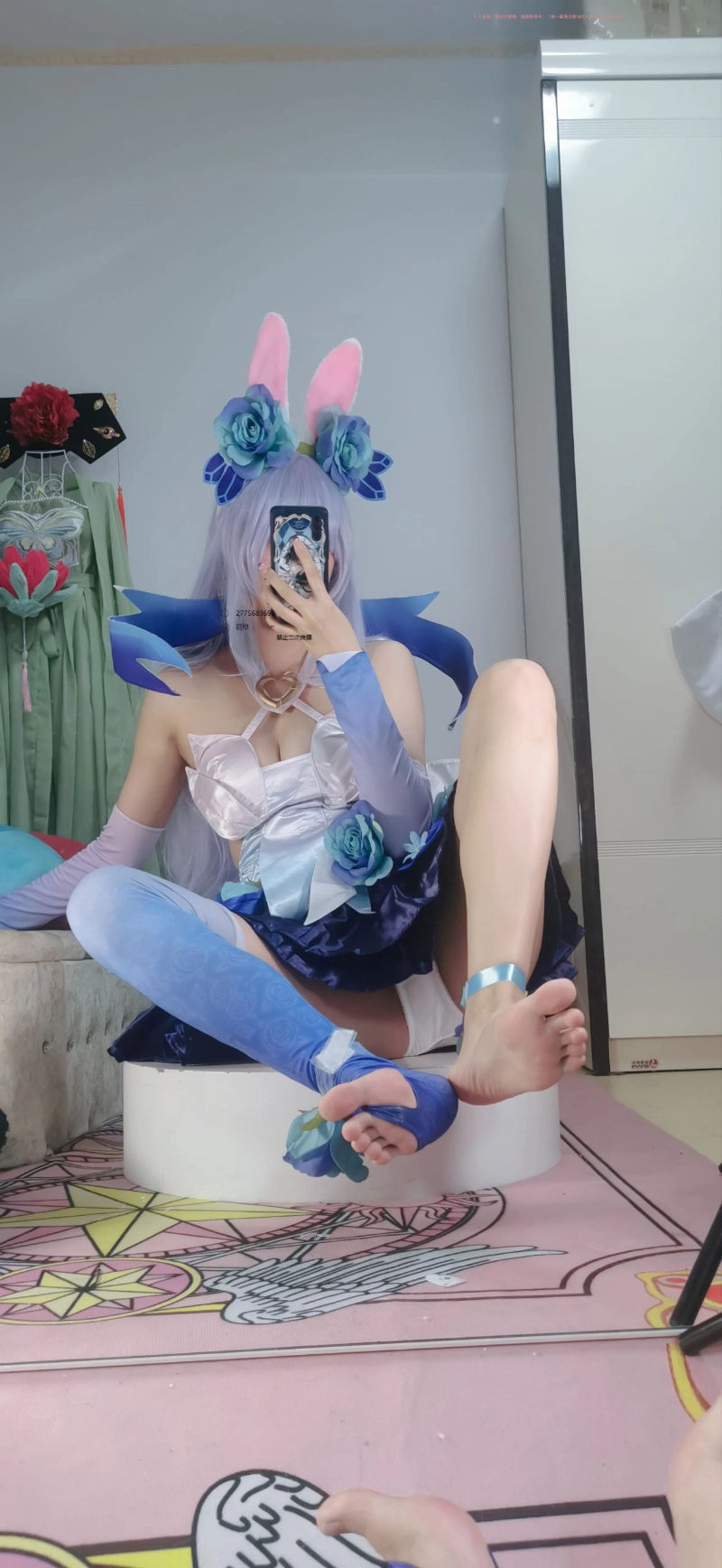 沐沐酱 Mumujiang cosplay Gongsun Li King of Glory 13-lusbabe-net