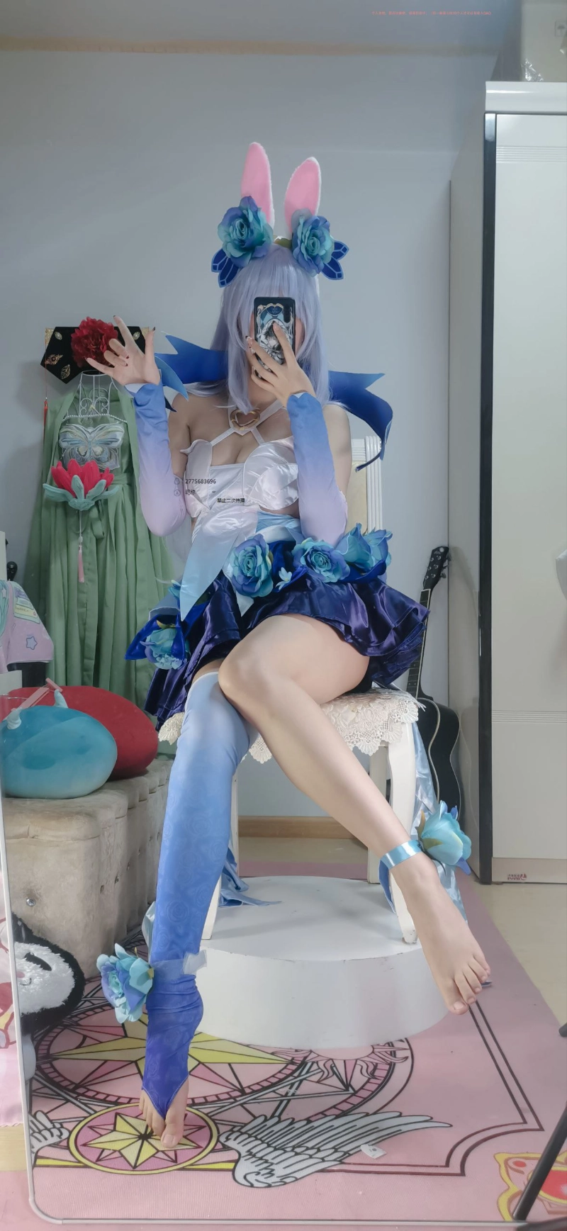 沐沐酱 Mumujiang cosplay Gongsun Li King of Glory 14-lusbabe-net