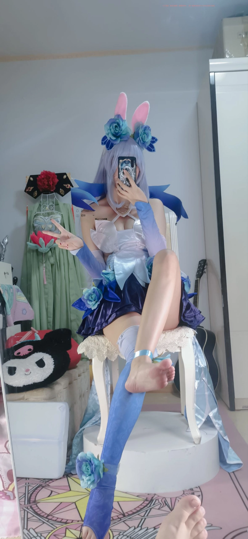 沐沐酱 Mumujiang cosplay Gongsun Li King of Glory 2-lusbabe-net