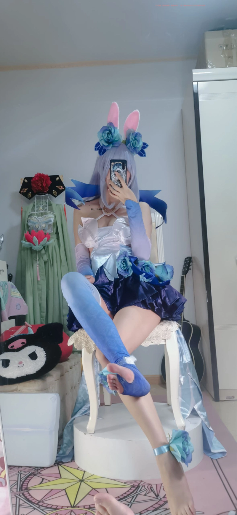 沐沐酱 Mumujiang cosplay Gongsun Li King of Glory 3-lusbabe-net