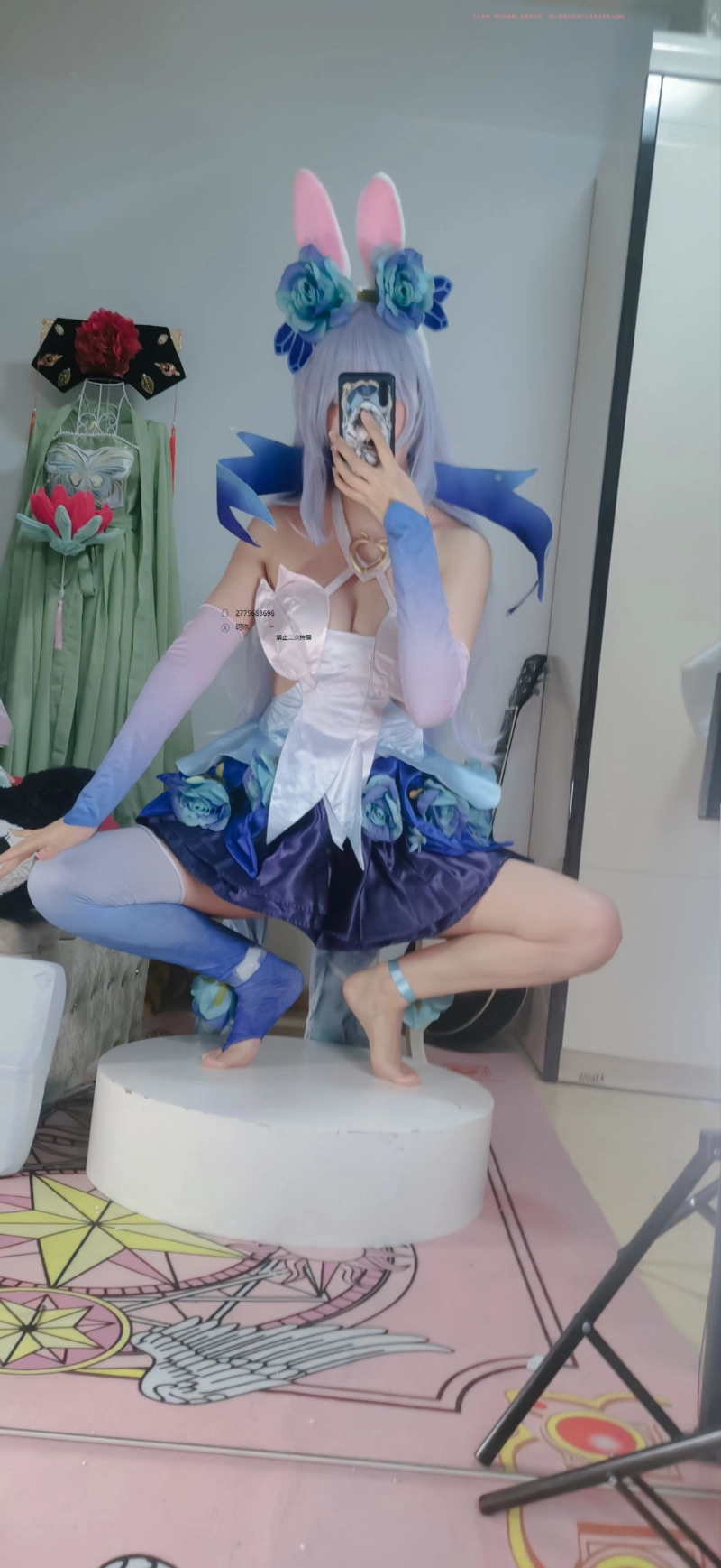 沐沐酱 Mumujiang cosplay Gongsun Li King of Glory 4-lusbabe-net