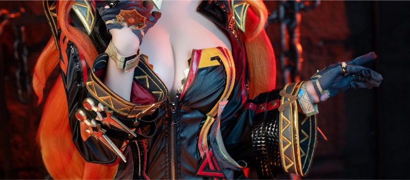 阿薰kaOri axunkaOri cosplay Mavuika Genshin Impact 10 1-lusbabe-net