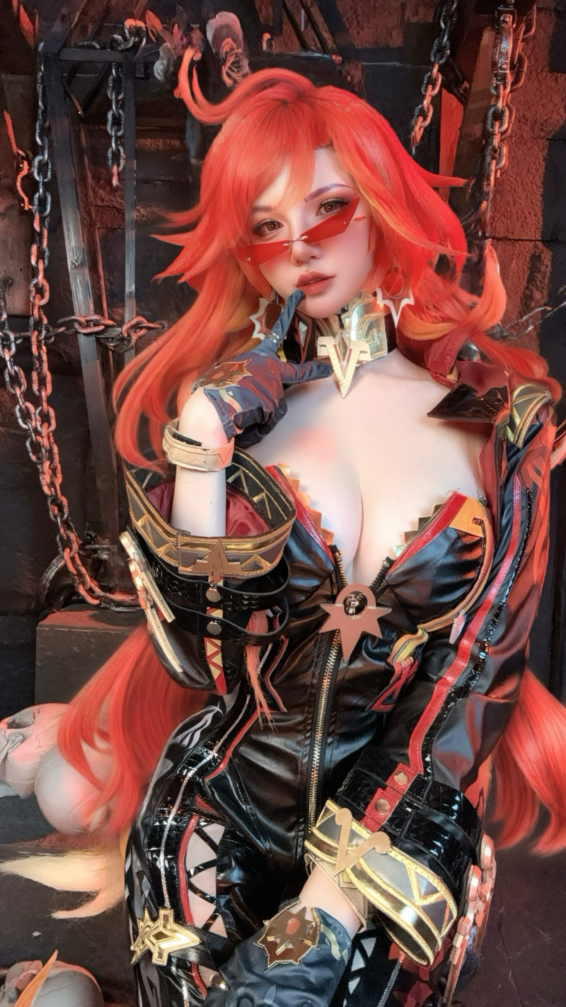 阿薰kaOri axunkaOri cosplay Mavuika Genshin Impact 150-lusbabe-net
