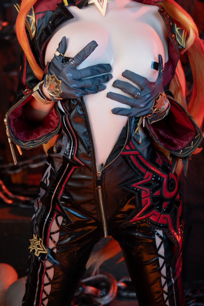 阿薰kaOri axunkaOri cosplay Mavuika Genshin Impact 22 1-lusbabe-net