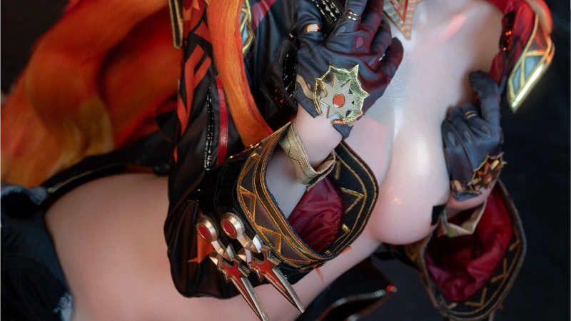 阿薰kaOri axunkaOri cosplay Mavuika Genshin Impact 34 1-lusbabe-net