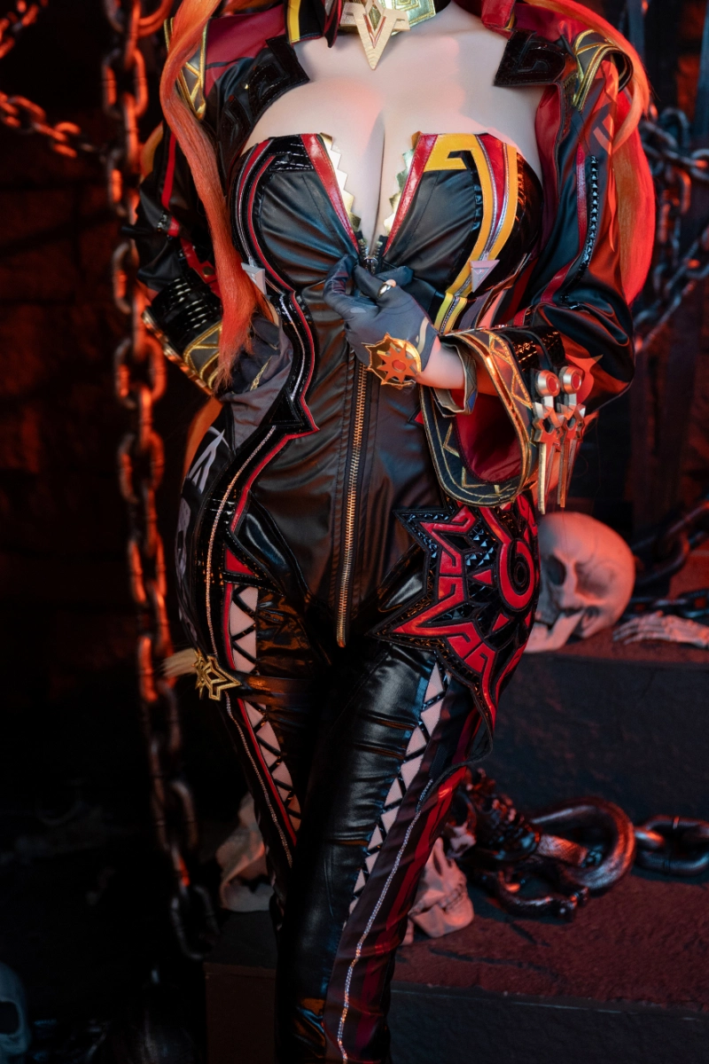 阿薰kaOri axunkaOri cosplay Mavuika Genshin Impact 6-lusbabe-net