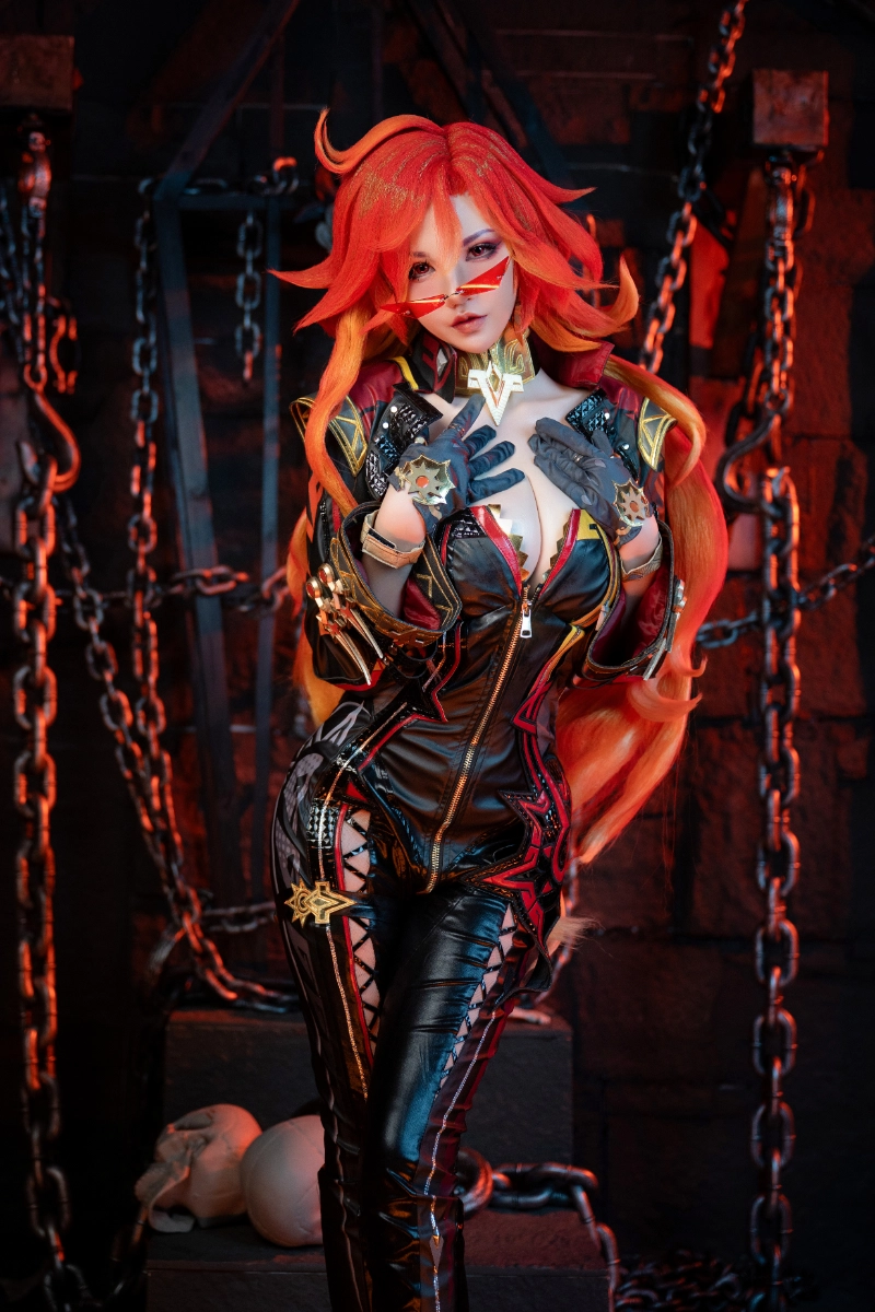 阿薰kaOri axunkaOri cosplay Mavuika Genshin Impact 7 1-lusbabe-net